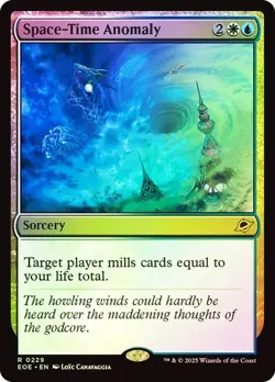 MTG - Space-Time Anomaly - Foil - Edge of Eternities - Magic the Gathering - Image 1