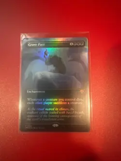 Grave Pact (Borderless) Commander Masters Foil - Image 1