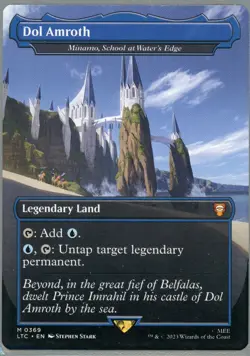 2023 Magic the Gathering Dol Amroth Minami School at Water's Edge Near Mint - Image 1