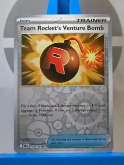 Team Rocket's Venture Bomb 179/182 Reverse Holo - Destined Rivals - Pokemon TCG - Image 3