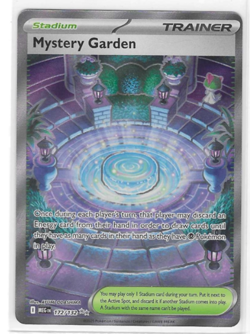 Mystery Garden Ultra Rare Full Art 172/132 Pokemon Mega Evolution English NM - Image 1