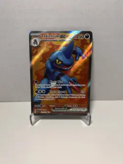 Pokemon TCG SV01 Toxicroak ex # 232 / 198 Ultra Rare Near Mint - Image 1
