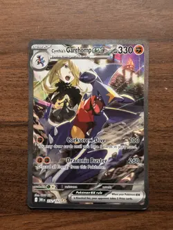 Destined Rivals Pokemon TCG Cynthia's Garchomp EX 232/182 PACK FRESH - Image 1