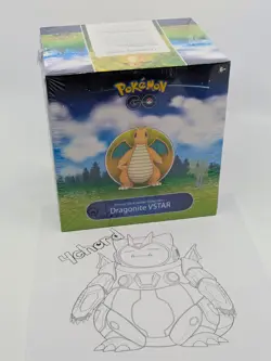 Pokemon GO Premier Deck Holder Box Dragonite VStar Collection Sealed - Image 2