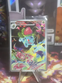 Ivysaur Illustration Rare 134/132 Near Mint Mega Evolution Pokemon TCG English - Image 1