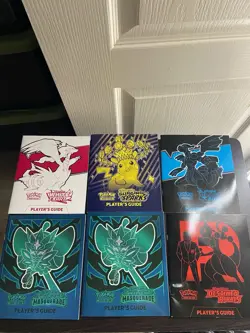 Pokemon TCG Player's Guide Book Lot of 6 Scarlet Violet and Sword and Shield . - Image 1