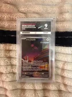 Iron Jugulis 216/182 Illustration Rare - Paradox Rift 2023 - Pokemon TCG - ACE 9 - Image 1