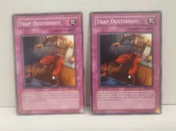 2 x Yu-Gi-Oh TCG Trap Dustshoot Pharaonic Guardian PGD-049 1st Edition Unlimited - Image 1