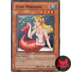 Yugioh Cure Mermaid DB1-EN237 Common NM - Image 1