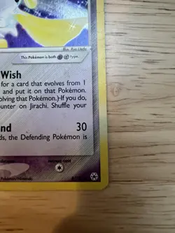 Pokemon TCG Jirachi 8/101 Holo Rare Card EX Hidden Legends - Image 5