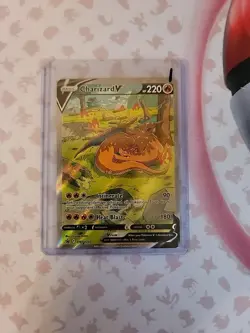 Pokemon TCG Charizard v SWSH260 Holo Rare Card Sword & Shield Promo - Image 3