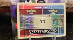 PKMN BREEDER CANDICE Battle e-Reader POKEMON Game Boy Advance 2003 Trading Card - Image 2