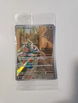 Mimikyu SVP075 Scarlet & Violet Black Star Promo Sealed Pokemon TCG Card - Image 1