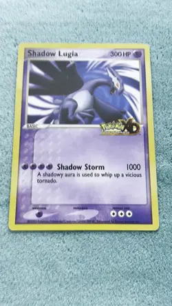 2005 Pokemon XD Shadow Lugia (Nintendo World Promo) Jumbo Card Gale of Darkness - Image 2