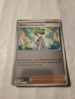 Pokemon TCG Mega Evolution 132/132 Wallys Compassion Trainer Card Near Mint - Image 1