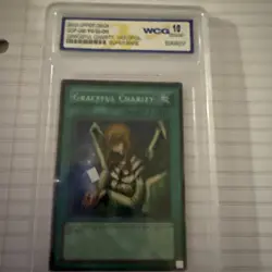 Yu-Gi-Oh TCG Graceful Charity Holo Rare Card SDP-040. Super Rare Mint Condition - Image 3
