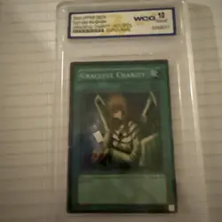 Yu-Gi-Oh TCG Graceful Charity Holo Rare Card SDP-040. Super Rare Mint Condition - Image 5