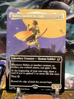 MTG | Haliya, Guided by Light (Borderless) [EOE] NF - Image 1