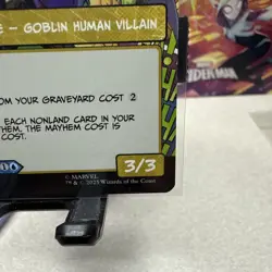 Norman Osborn 0220 - Marvel's Spider-Man MTG - Near Mint/Mint - Image 4