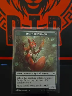 MTG Magic the Gathering Bushy Bodyguard (166/427) Bloomburrow NM T 0020 - Image 1