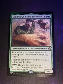 MTG * Sandman, Shifting Scoundrel Spider-Man * 1X * NM - Image 1