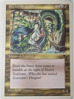 Sivitri Scarzam - Chronicles - Magic the Gathering MTG Nice! - Image 1