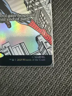 MTG, Heroic Intervention (#0034), Marvel's Spider-Man Eternal, Foil, NM Mythic - Image 3