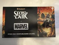 MTG Secret Lair Marvel Spider-Man Venom Unleashed (Colors) Non-Foil IN HAND - Image 1