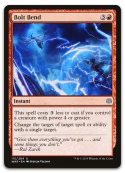 Bolt Bend #115 (LP) War of the Spark WAR Magic MTG - Image 1
