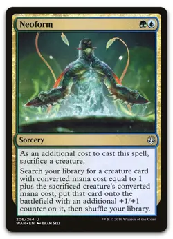 Neoform #206 (LP) War of the Spark WAR Magic MTG - Image 1