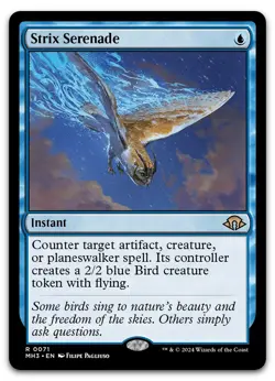 Strix Serenade #71 (LP) Modern Horizons 3 MH3 Magic MTG - Image 1