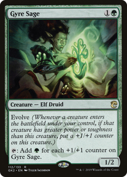 Gyre Sage #112 (MP) Ravnica Guild Kits GK2 Magic MTG - Image 1
