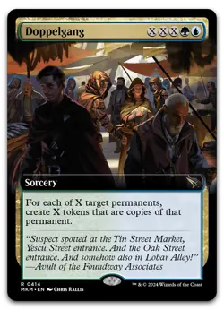 Doppelgang (Extended Art) #414 (LP) Murders Karlov Manor MKM Magic MTG - Image 1