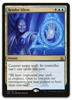 Render Silent #18 (LP) Ravnica Guild Kits GK2 Magic MTG - Image 1