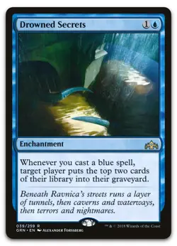 Drowned Secrets #39 (LP) Guilds of Ravnica GRN Magic MTG - Image 1