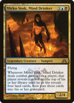 Mirko Vosk, Mind Drinker #85 (MP) Dragon's Maze DGM Magic MTG - Image 1