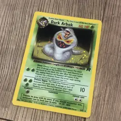 Pokemon: Team Rocket: Unlimited Holofoil Dark Arbok: Moderately Played Condition - Image 4