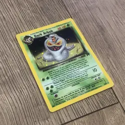 Pokemon: Team Rocket: Unlimited Holofoil Dark Arbok: Moderately Played Condition - Image 5