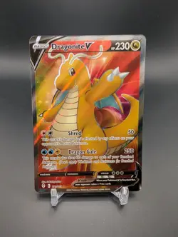 Dragonite V Full Art Ultra Rare Evolving Skies 191/203 Pokemon NM - Image 1