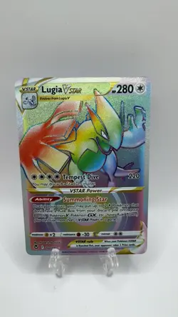 2022 Pokemon SWSH Silver Tempest Lugia VSTAR Secret Rainbow 202/195 Pack Fresh🔥 - Image 1