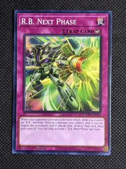 3x YuGiOh! - R.B. Next Phase DOOD-EN096 Common 1st Edition Near Mint - Image 2