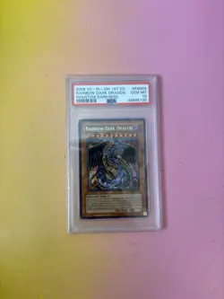 PSA 10 Rainbow Dark Dragon PTDN-EN003 Secret Rare 1st Edition *9839 Yugioh - Image 1