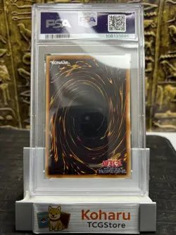 Yugioh Dark Magician Girl Ghost Rare DP23-JP000 NM Japanese PSA9 MI}NT - Image 2