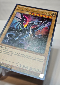 Blue-Eyes White Dragon JMPS-EN002 Ultra Rare Limited Edition Yugioh 7841 - Image 2