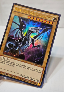 Blue-Eyes White Dragon JMPS-EN002 Ultra Rare Limited Edition Yugioh 7840 - Image 4