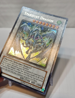 Stardust Dragon TDGS-EN040 Ultra Rare 1st Edition Yugioh 7839 - Image 3