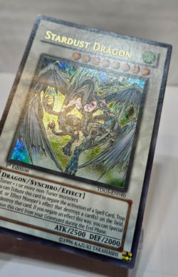 Stardust Dragon TDGS-EN040 Ultra Rare 1st Edition Yugioh 7838 - Image 4