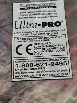 Pokemon Trading Card Game Ultra Pro 9 pocket portfolio Mewtwo - Image 5