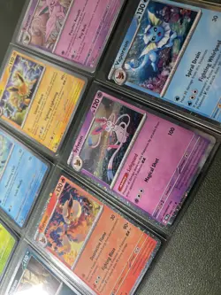 Prismatic Evolutions 8 Cosmos Promo Cards - Costco Mini Tin Promos Set Lot Holo - Image 2