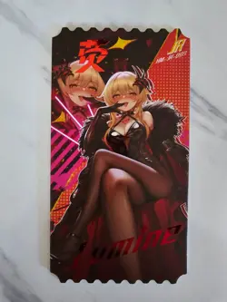 Lovely Zhi Lian - Anime Waifu Ticket Trading Card - Lumine - Image 1